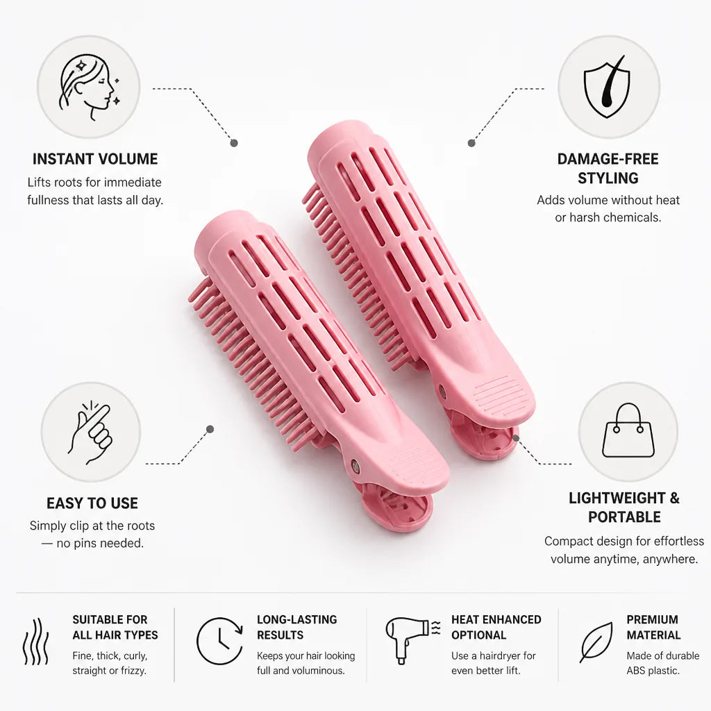 Hair Clip Volumizing Root Lift No Heat