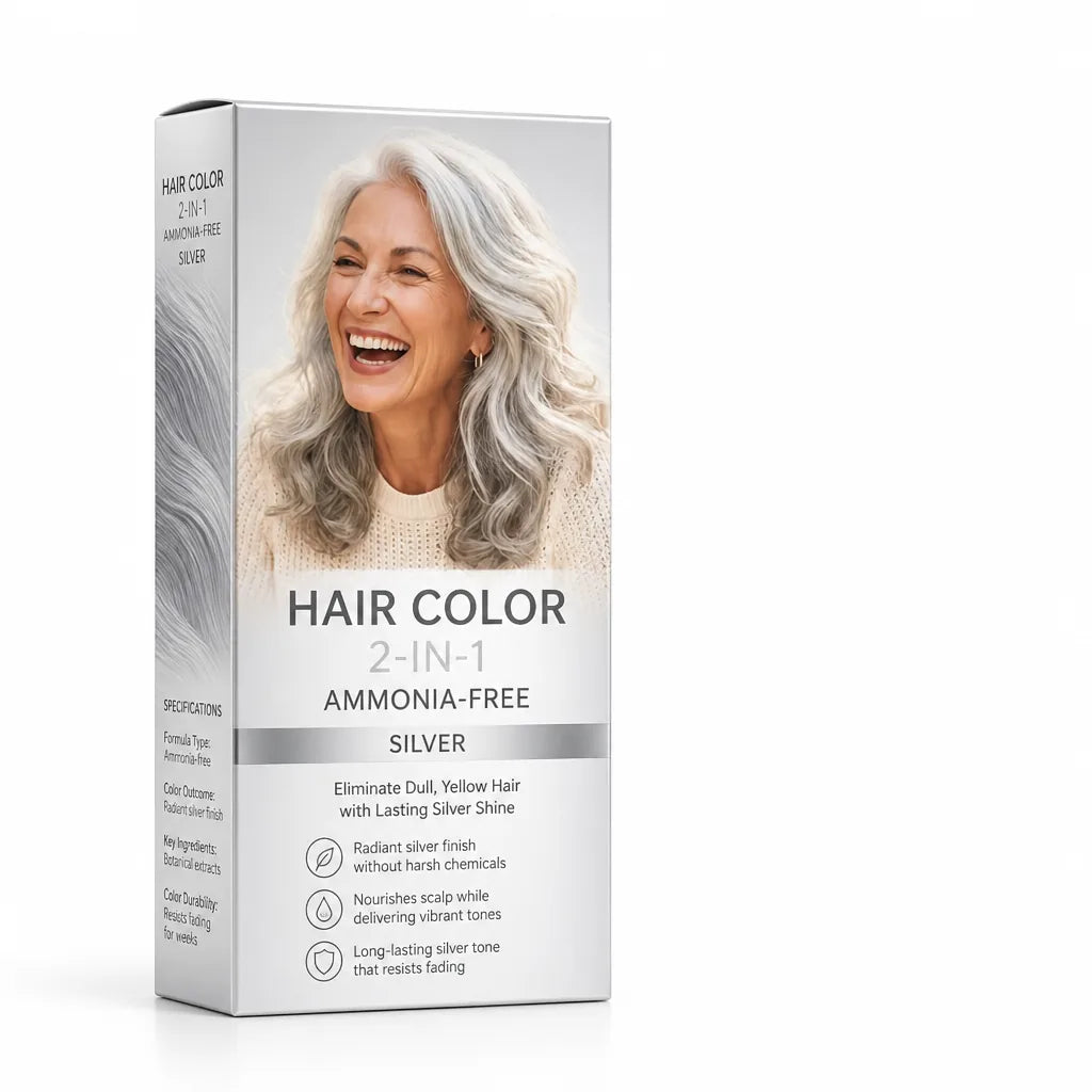 Hair Color 2-in-1 Ammonia-Free Silver