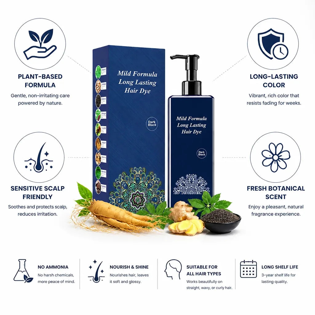 Hair Color Cream Plant-Based Sensitive Scalp Care