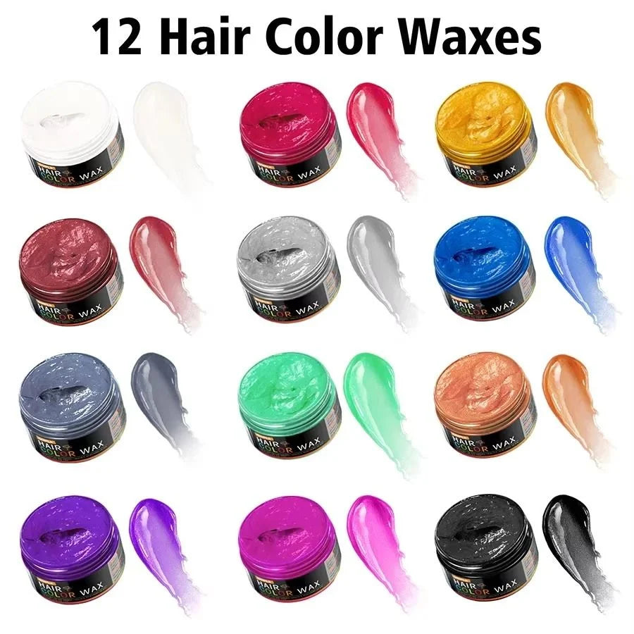 Hair Color Wax Temporary Wash-Out Multi-Use