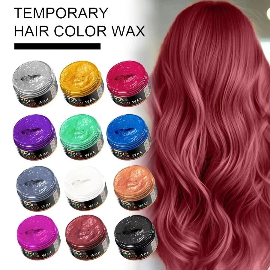 Hair Color Wax Temporary Wash-Out Multi-Use