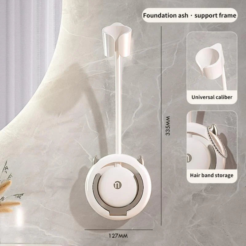 Hair Dryer Holder Self-Adhesive Space-Saving ABS