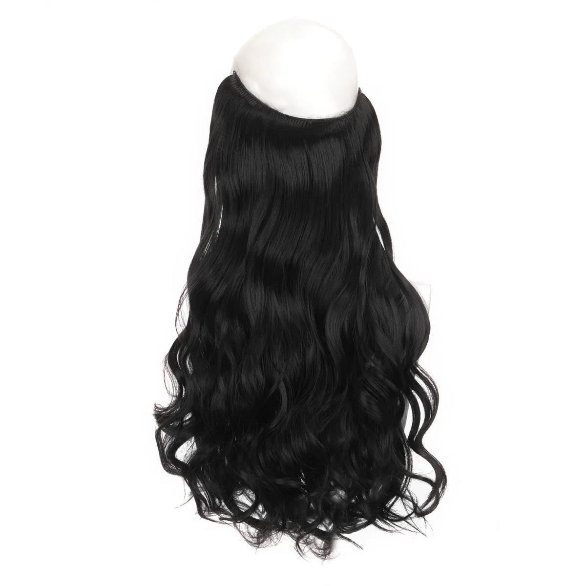Hair Extensions 100% Human Hair Natural Wavy Heat-Stylable