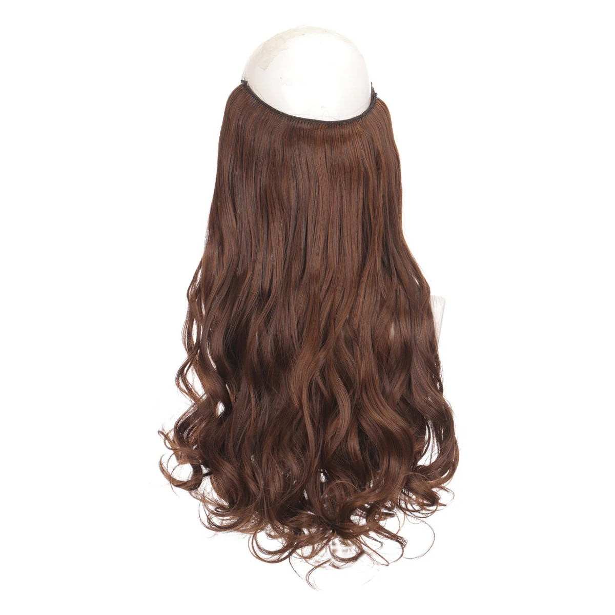 Hair Extensions 100% Human Hair Natural Wavy Heat-Stylable