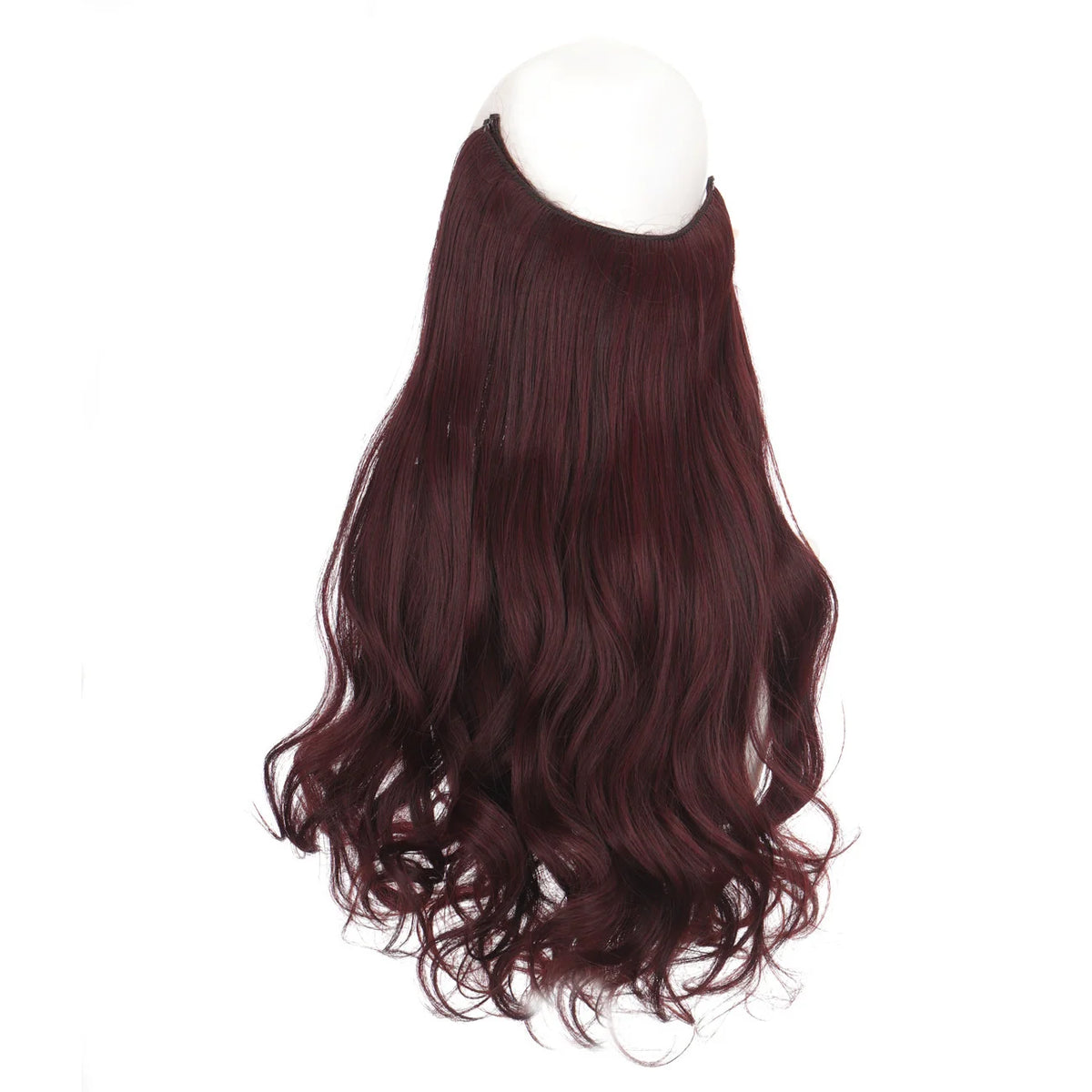 Hair Extensions 100% Human Hair Natural Wavy Heat-Stylable