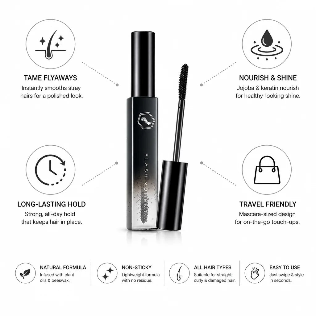 Hair Finishing Stick Jojoba & Keratin Long-Lasting Hold