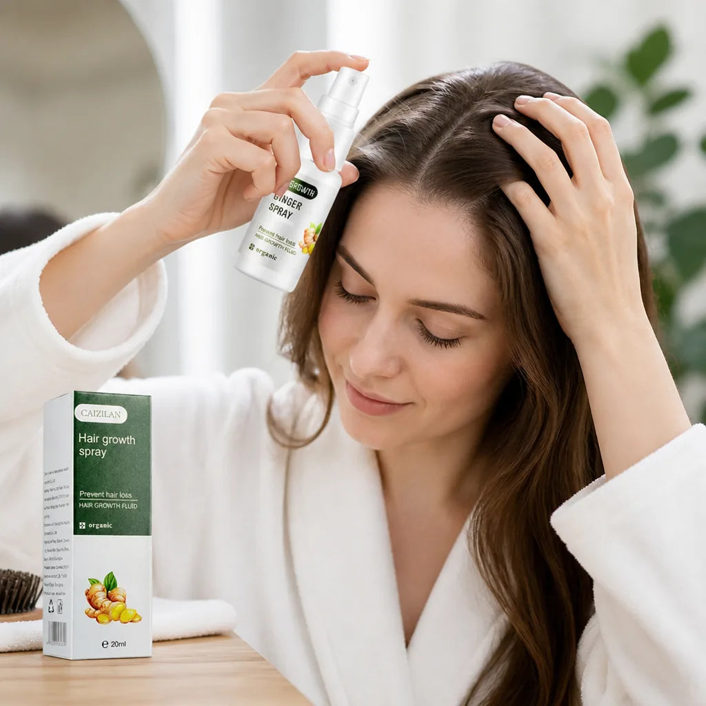 Hair Growth Spray Ginger Plant-Based 20ml