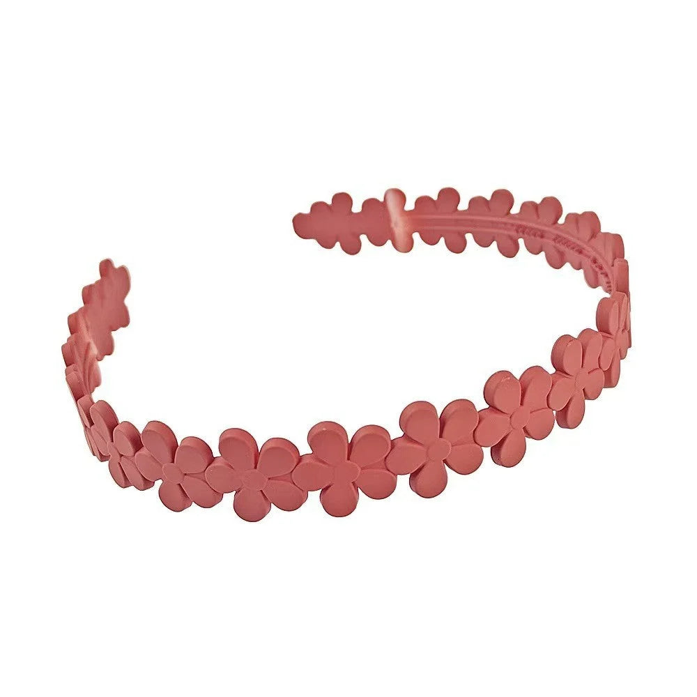 Hair Headband Flexible Resin Non-Slip Teeth Matte Finish