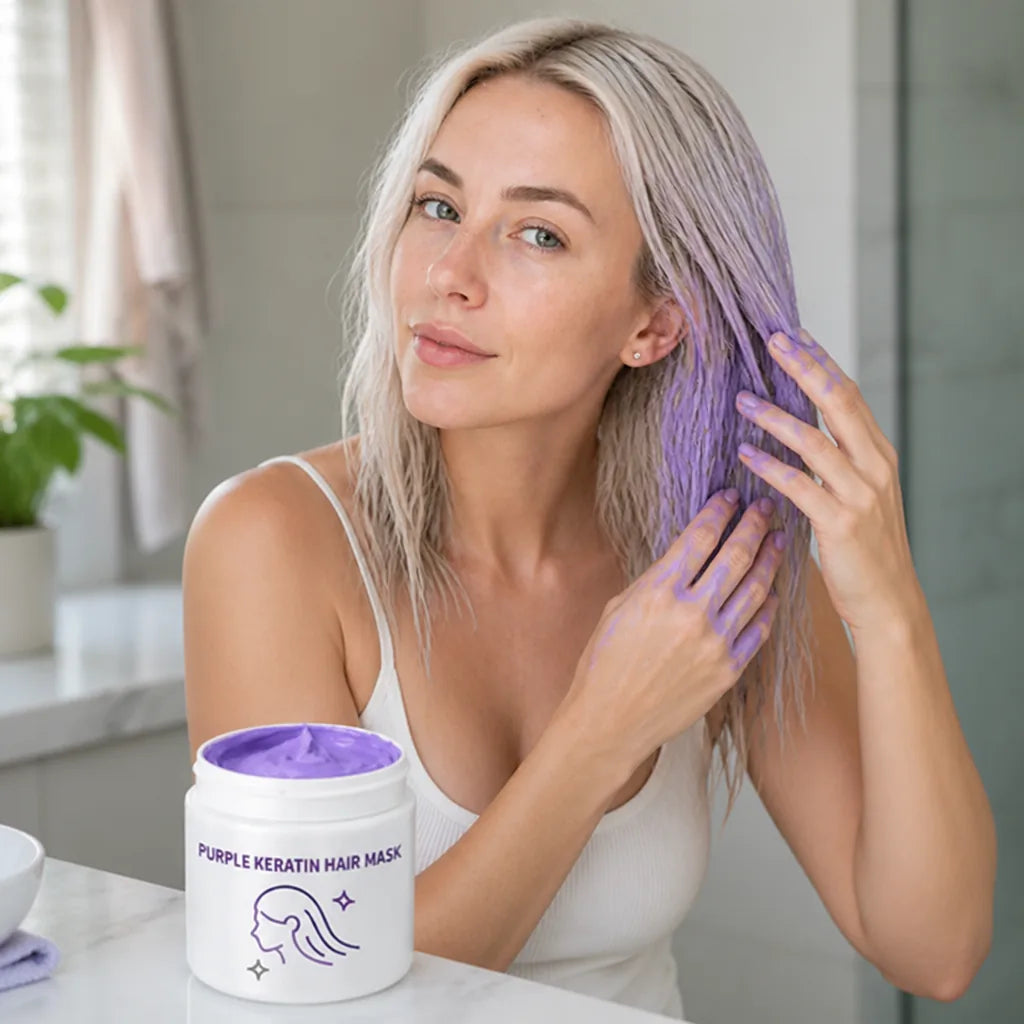 Hair Mask Brass-Neutralizing Keratin & Avocado Oil