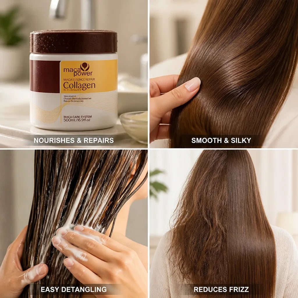 Hair Mask Smoothing Collagen Dry & Frizzy 500ml
