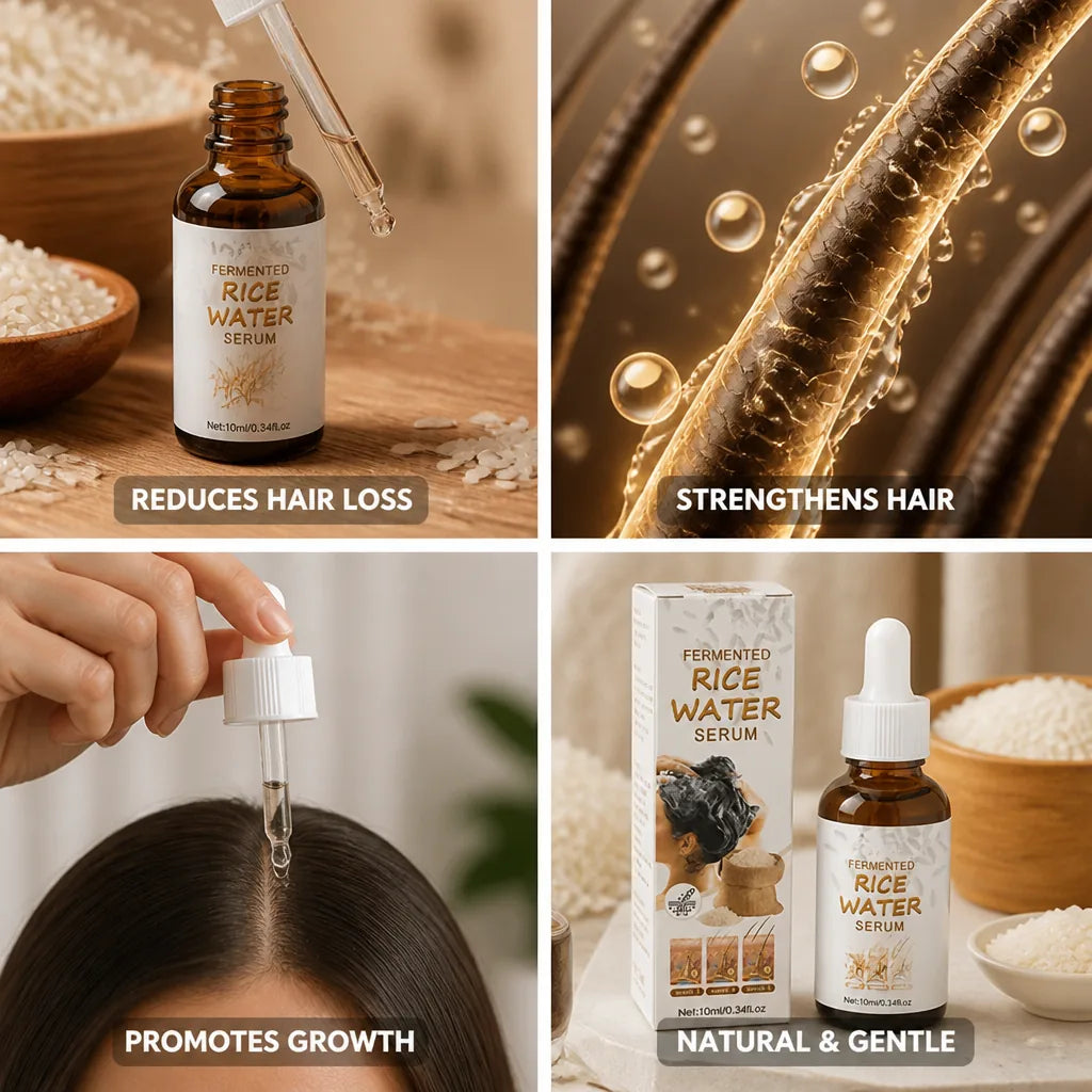 Hair Serum Fermented Rice Extract For Thinning Hair