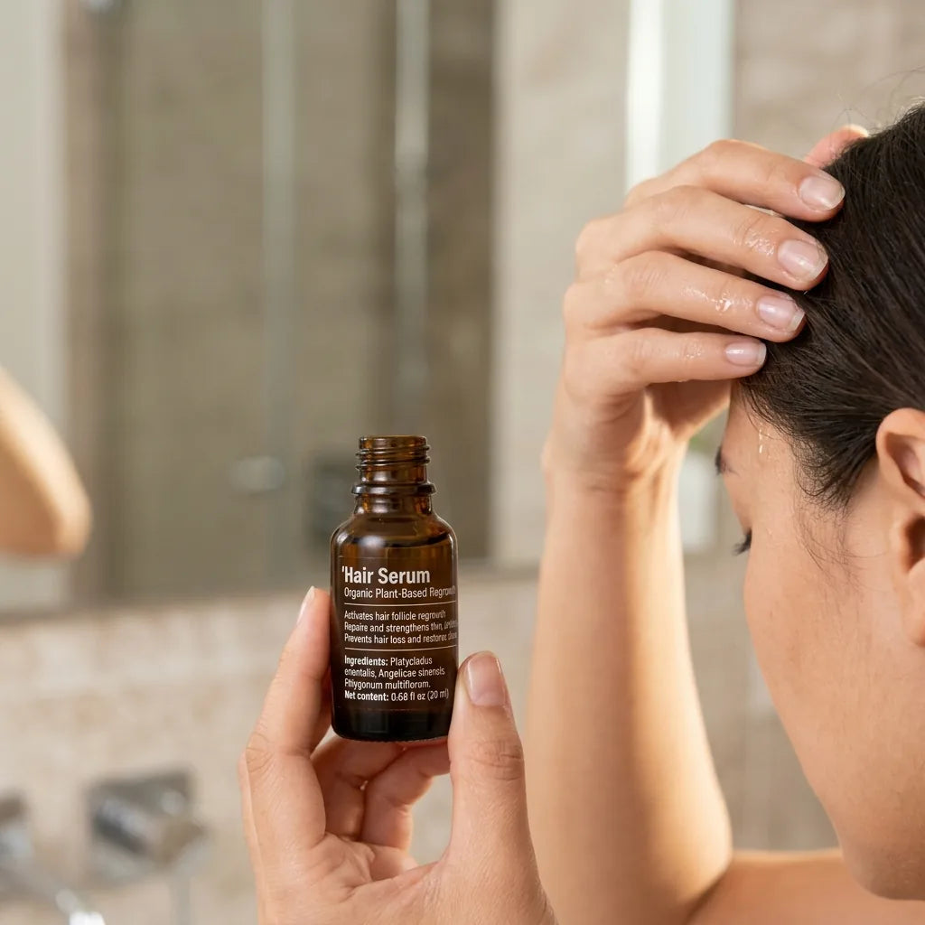 Hair Serum Organic Plant-Based Regrowth