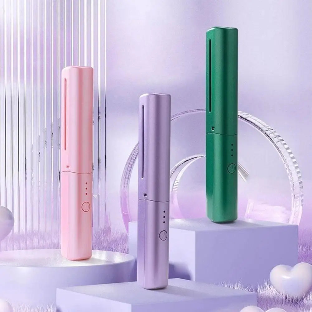 Hair Straightening Comb Ceramic Heated Cordless Rechargeable
