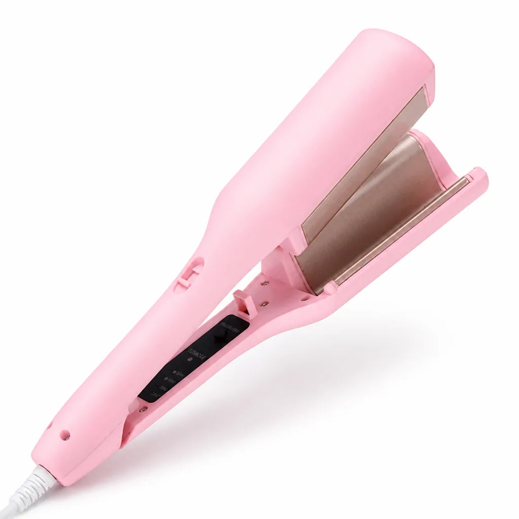 Hair Waver S-Shaped Dual Barrels Ceramic Coating