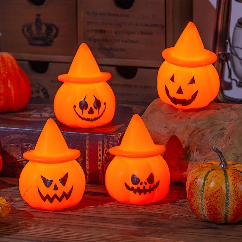 Halloween Decoration Lamp Pumpkin Shape Soft Warm Light