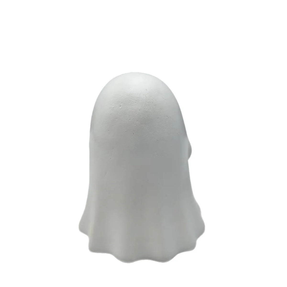 Halloween Figurine Ghost Holding Pumpkin Weather-Resistant Indoor & Outdoor