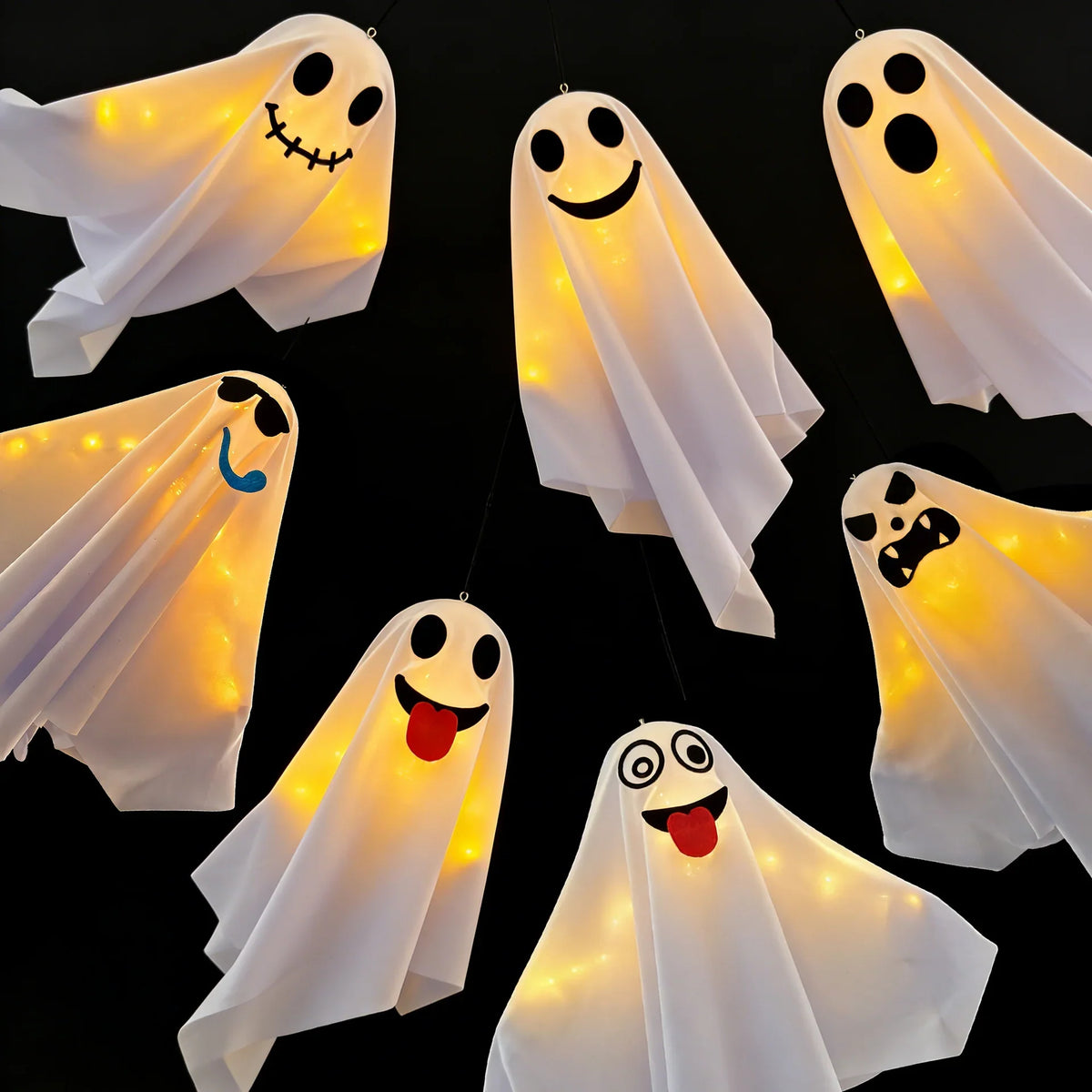 Halloween Ghost Decoration Built-In LED Weatherproof Indoor & Outdoor