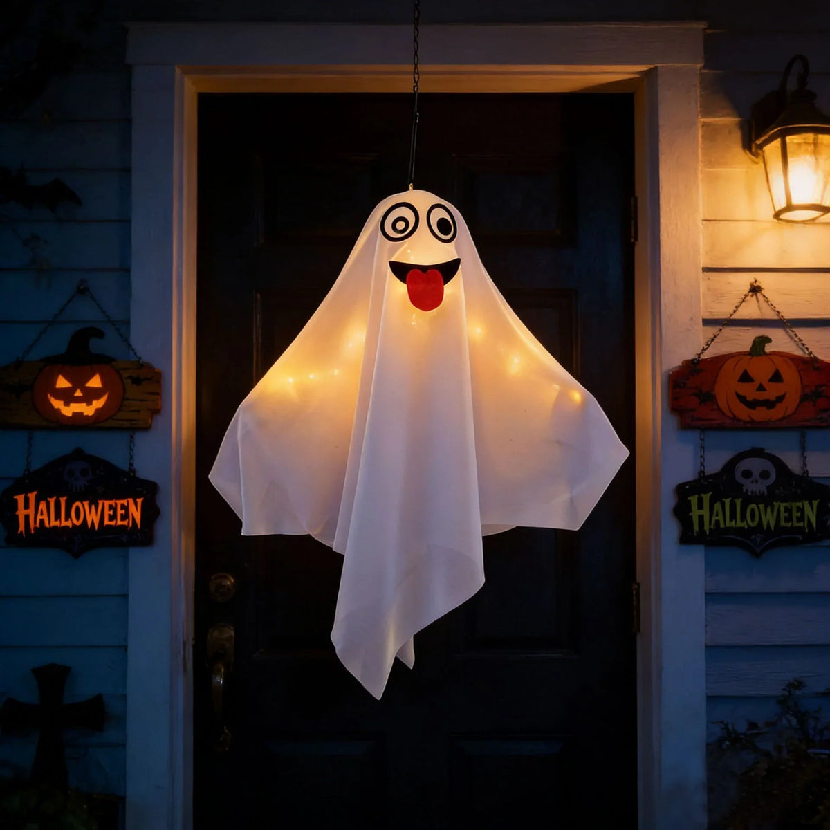 Halloween Ghost Decoration LED-Lit Weatherproof Indoor & Outdoor