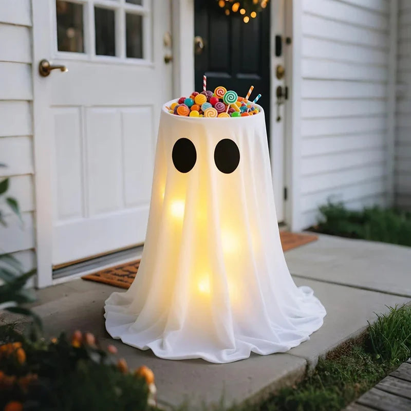 Halloween Ghost Light LED Fillable Weather-Resistant