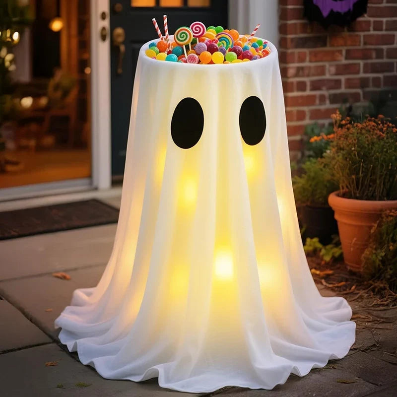 Halloween Ghost Light Weatherproof LED Fillable
