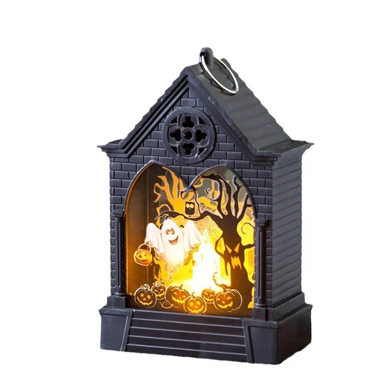 Halloween Lantern Haunted House LED Weatherproof