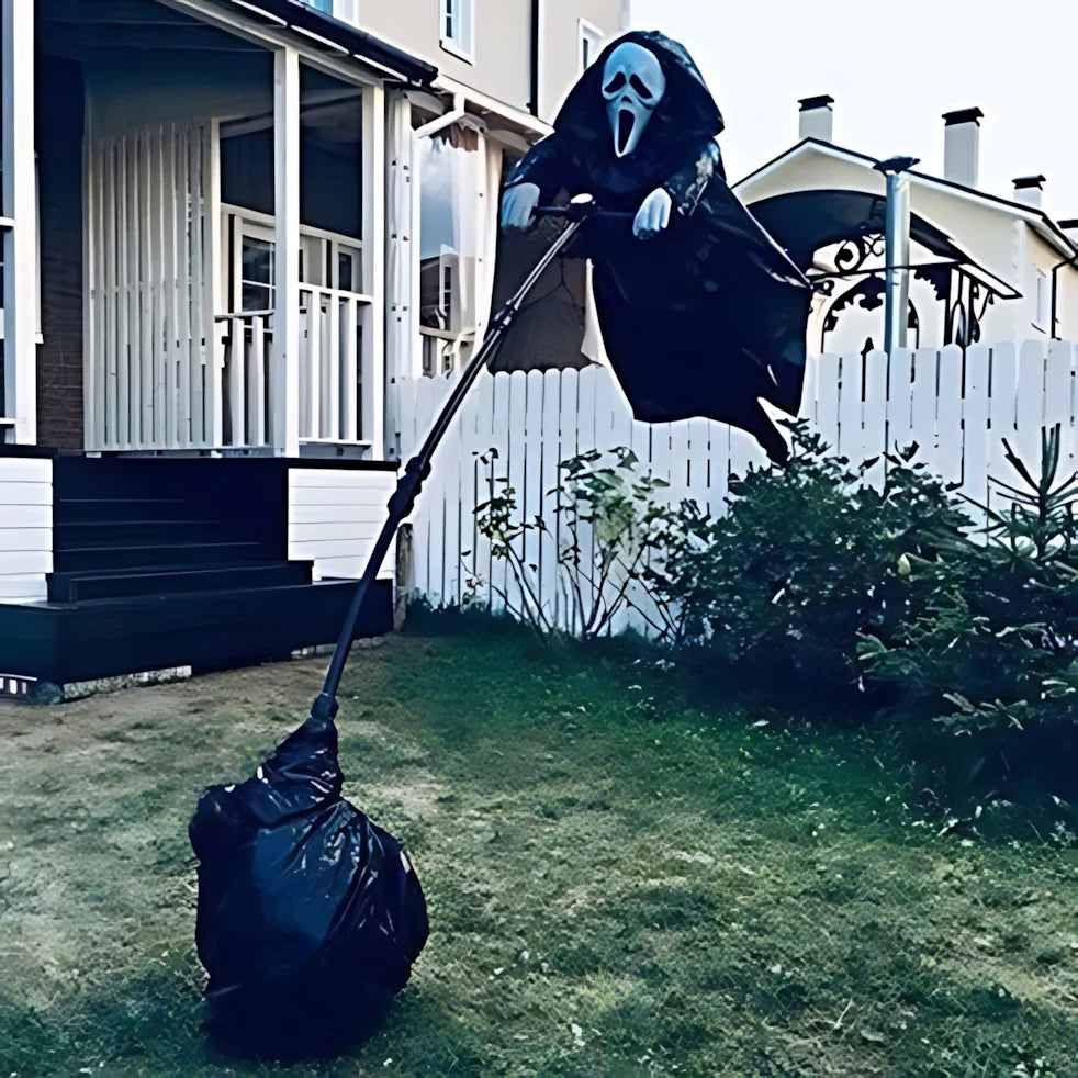 Halloween Scarecrow Wind-Activated Outdoor Decor Swaying Design