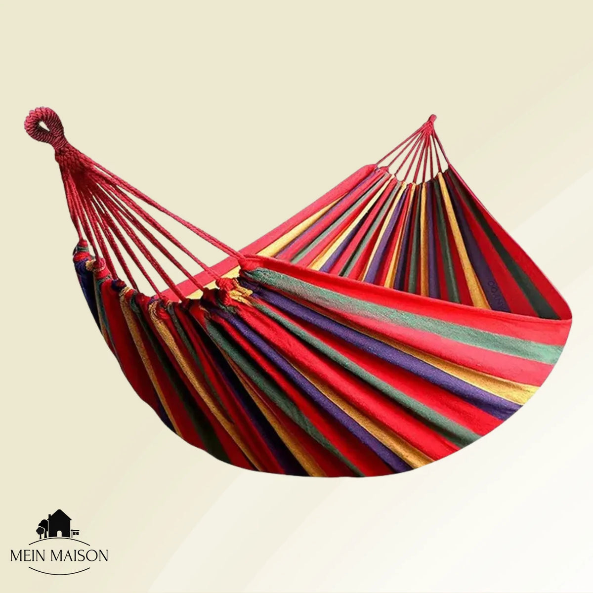 Hammock Cotton Canvas Non-Slip 441 lb Capacity