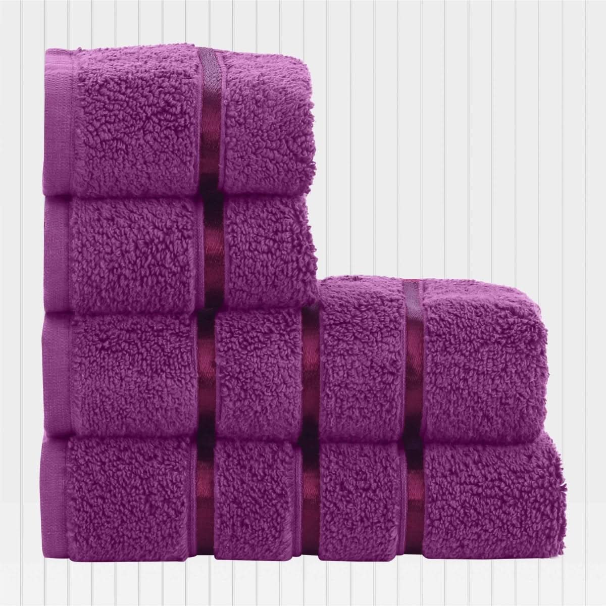 Hand & Face Towel Set 100% Cotton Quick-Drying