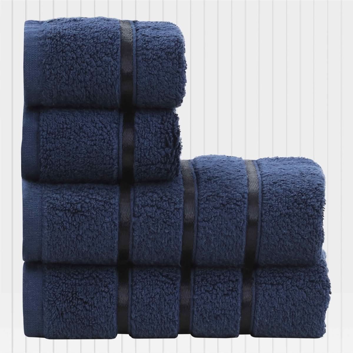 Hand & Face Towel Set 100% Cotton Quick-Drying