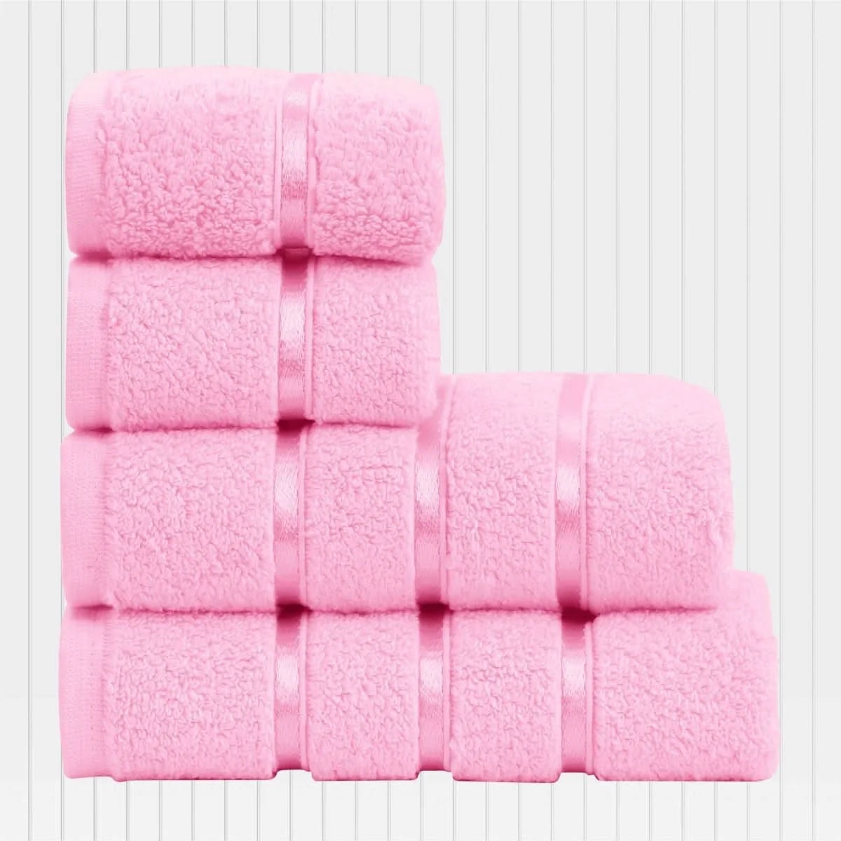Hand & Face Towel Set 100% Cotton Quick-Drying