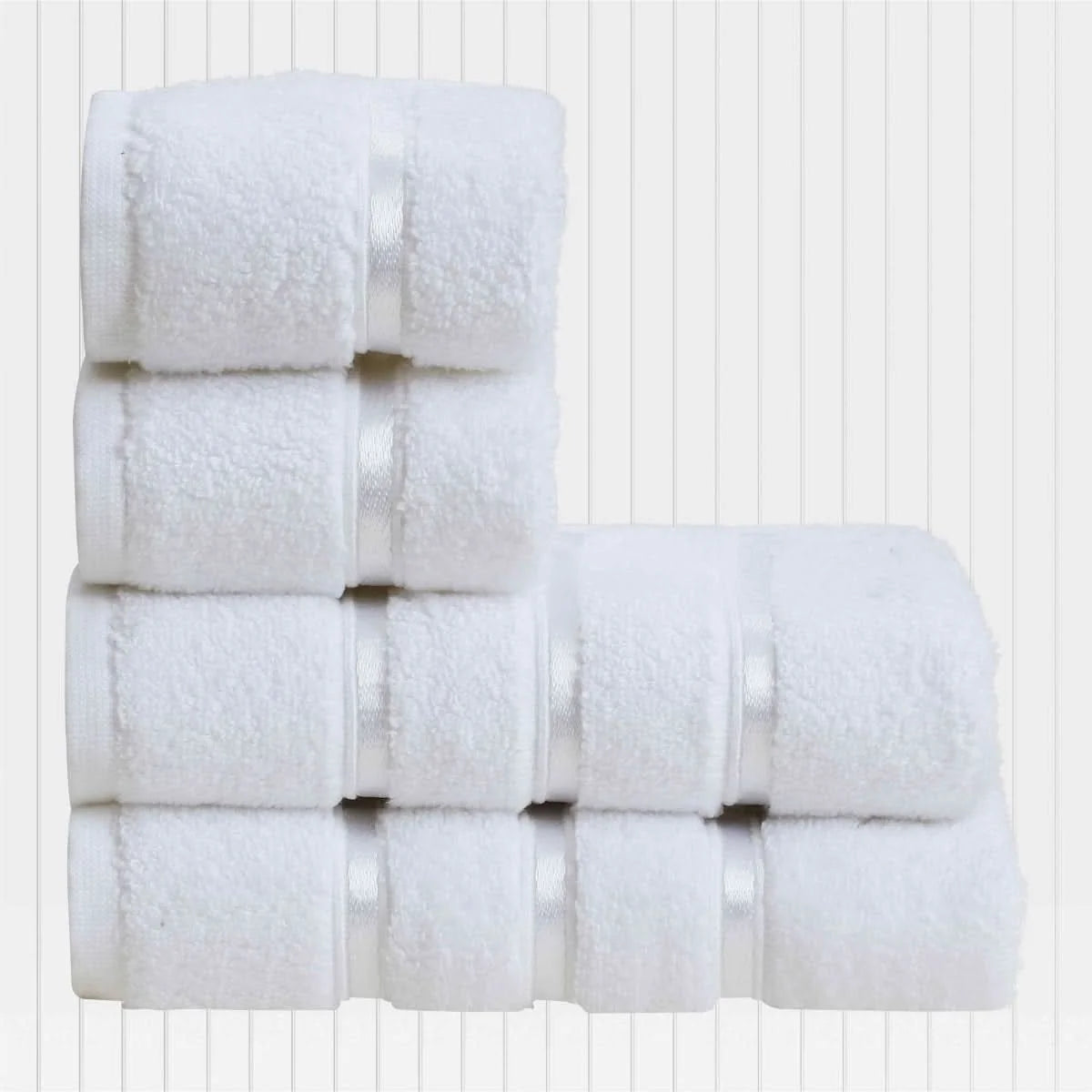 Hand & Face Towel Set 100% Cotton Quick-Drying