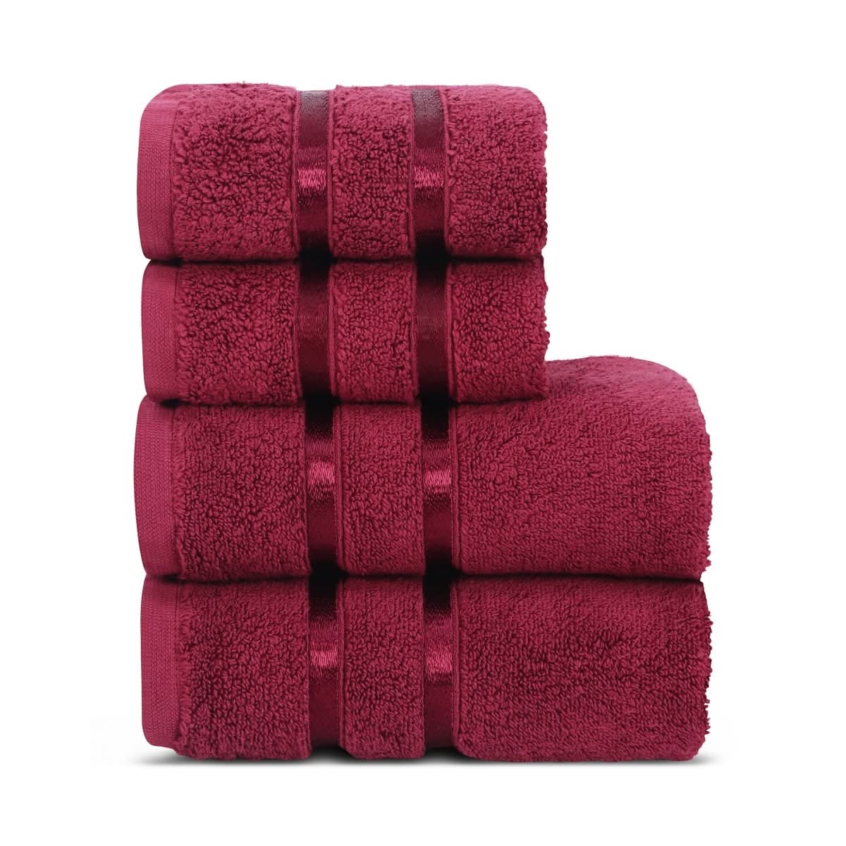 Hand & Face Towel Set 100% Cotton Quick-Drying