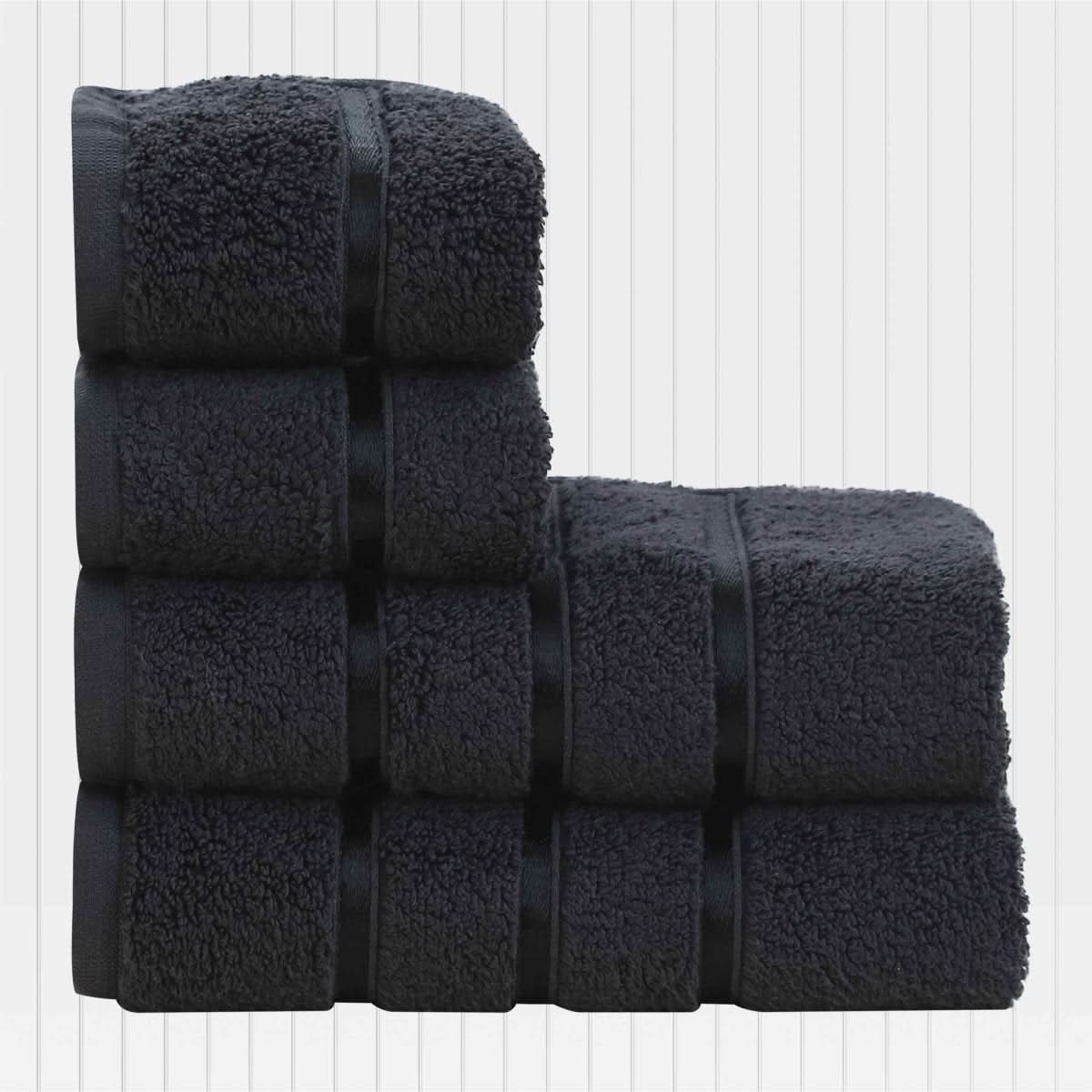 Hand & Face Towel Set 100% Cotton Quick-Drying