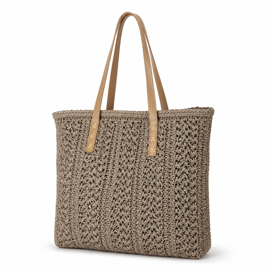 Hand-Knotted Eco-Friendly Beach Bag