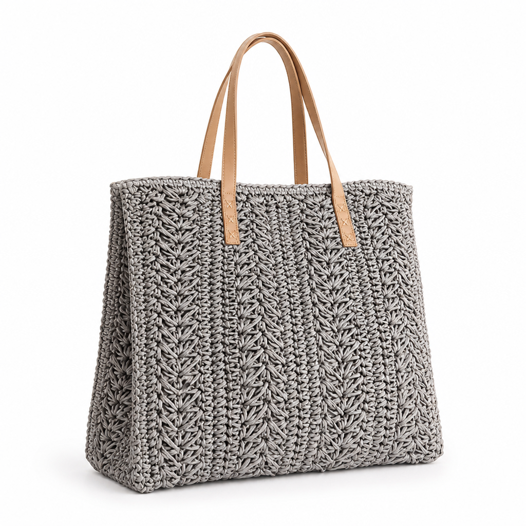 Hand-Knotted Eco-Friendly Beach Bag