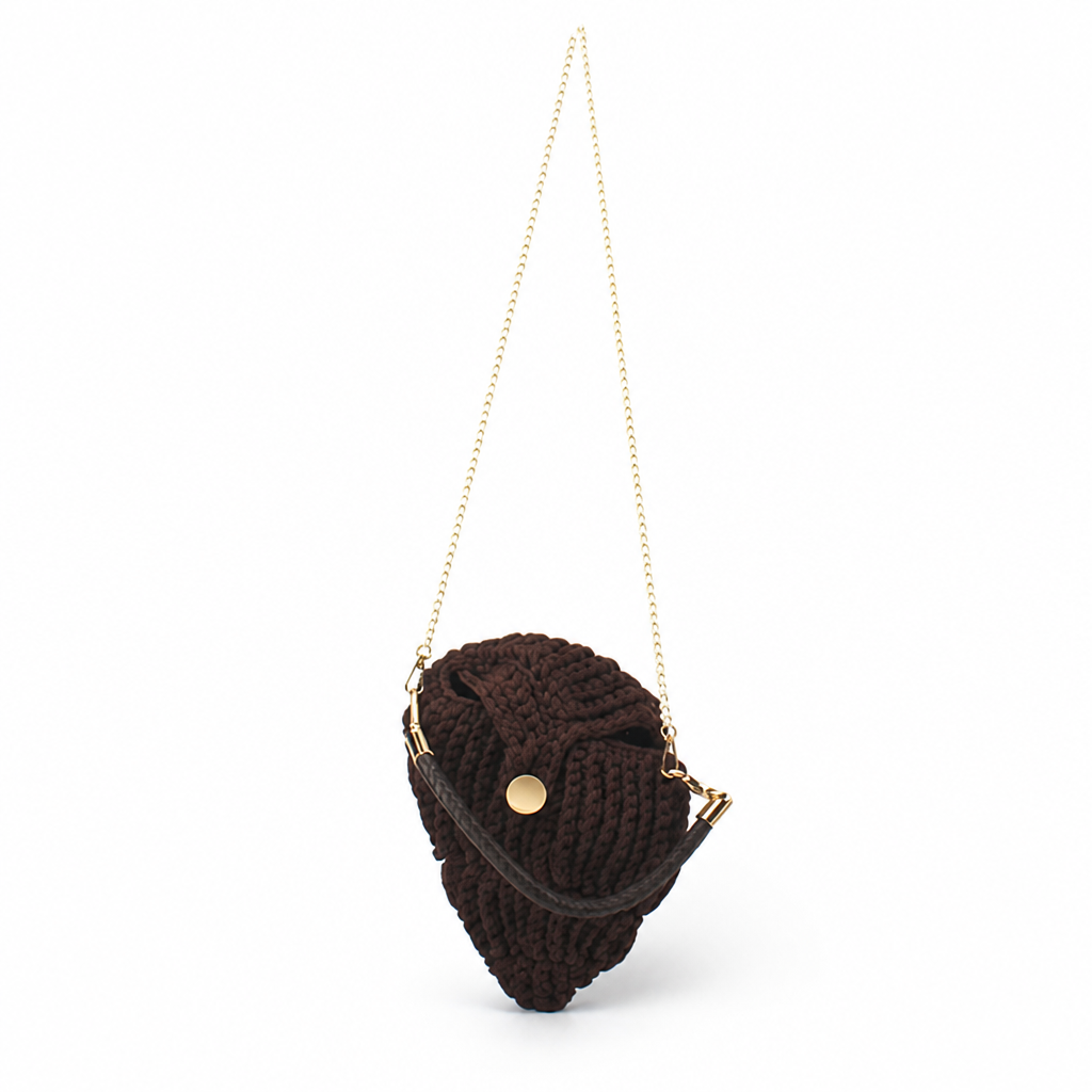 Hand-Knotted Natural Macramé Handbag