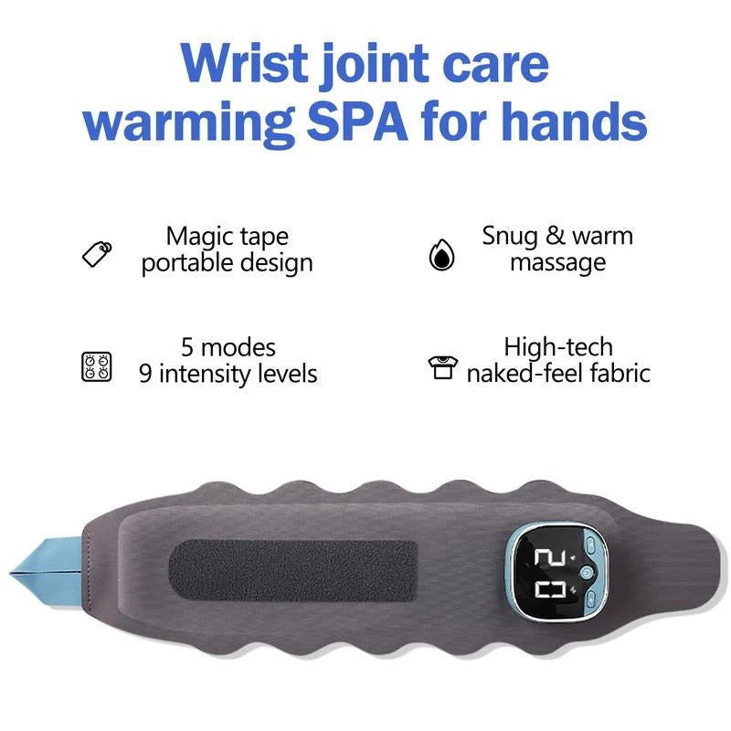 Hand Massager Heated Cordless Adjustable Intensity