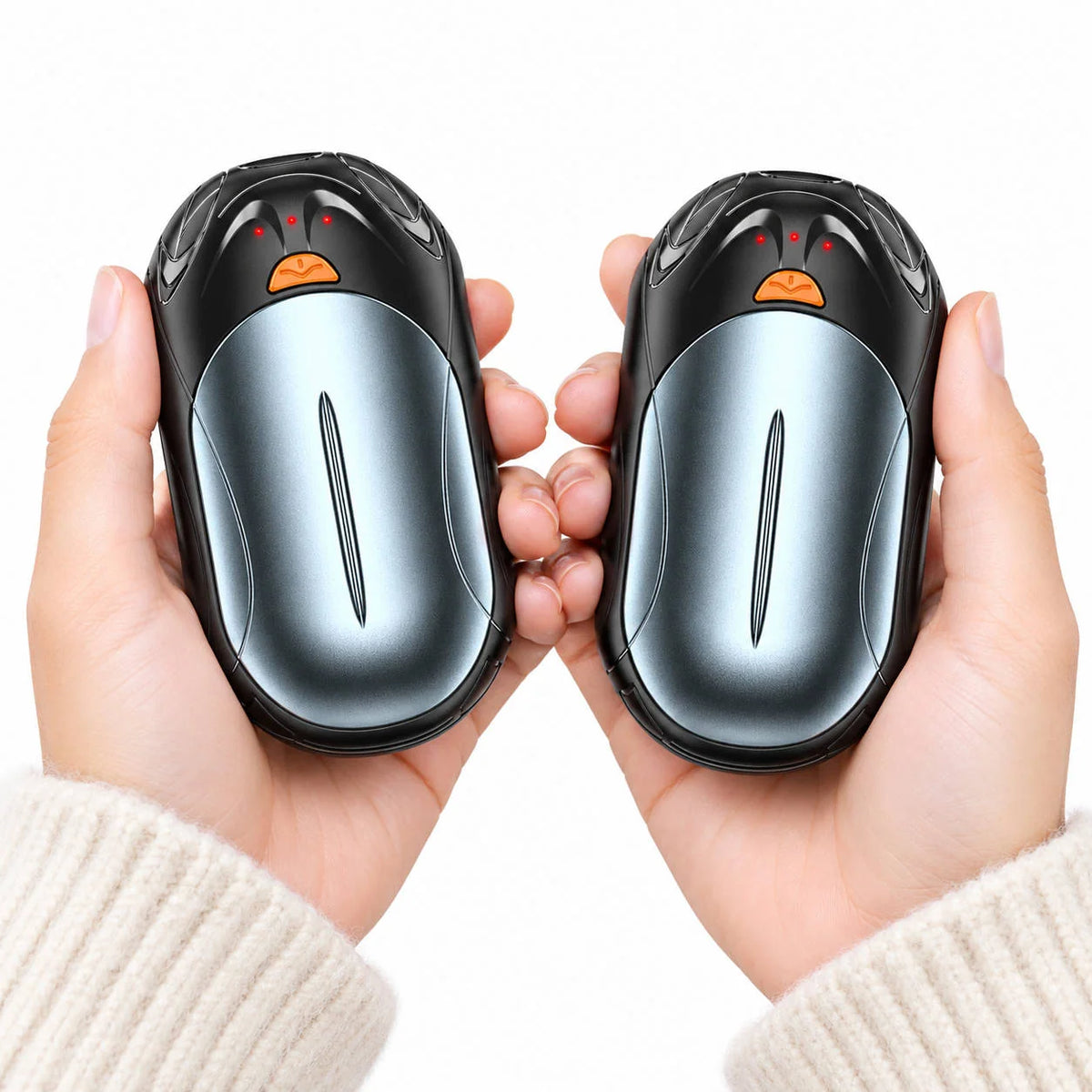Hand Warmers Rechargeable Snap-Together USB-C 20 Hour