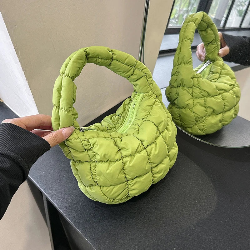 Handbag Quilted Roomy Interior Padded Handles