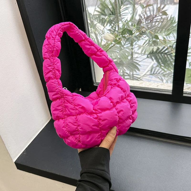 Handbag Quilted Roomy Interior Padded Handles