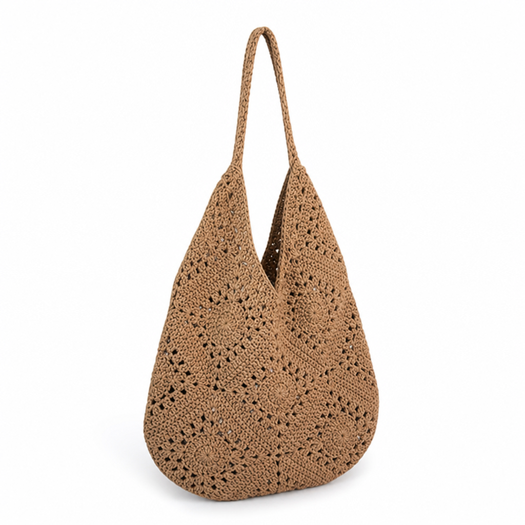 Handcrafted Crochet Lightweight Tote Bag