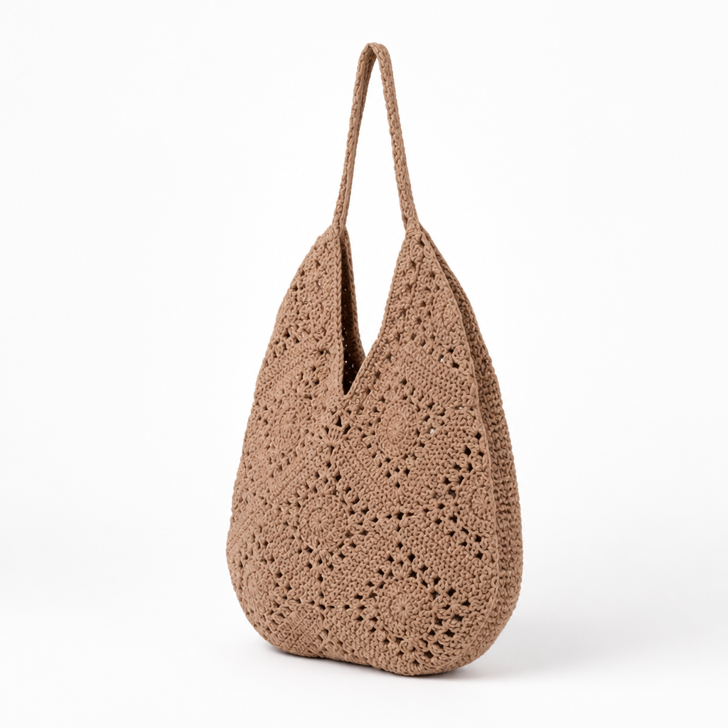 Handcrafted Crochet Lightweight Tote Bag