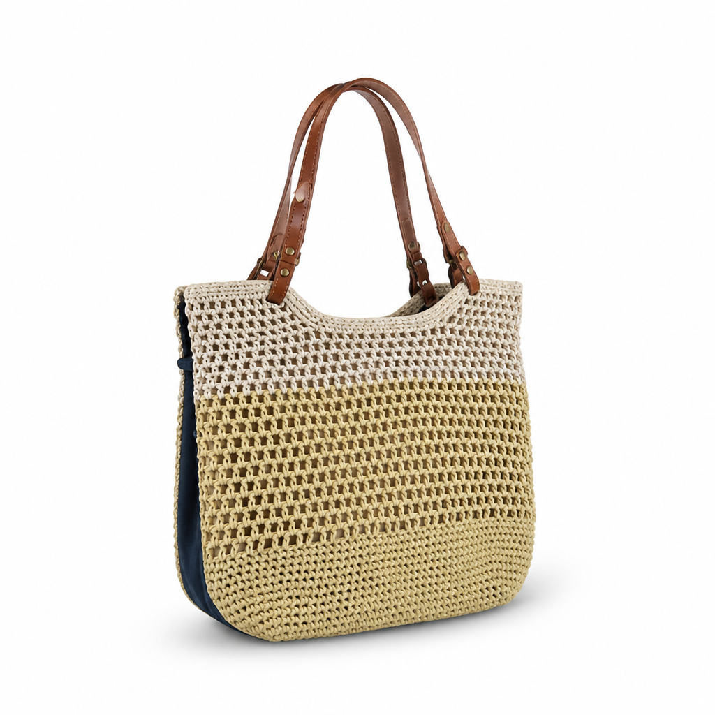 Handcrafted Durable Woven Beach Tote