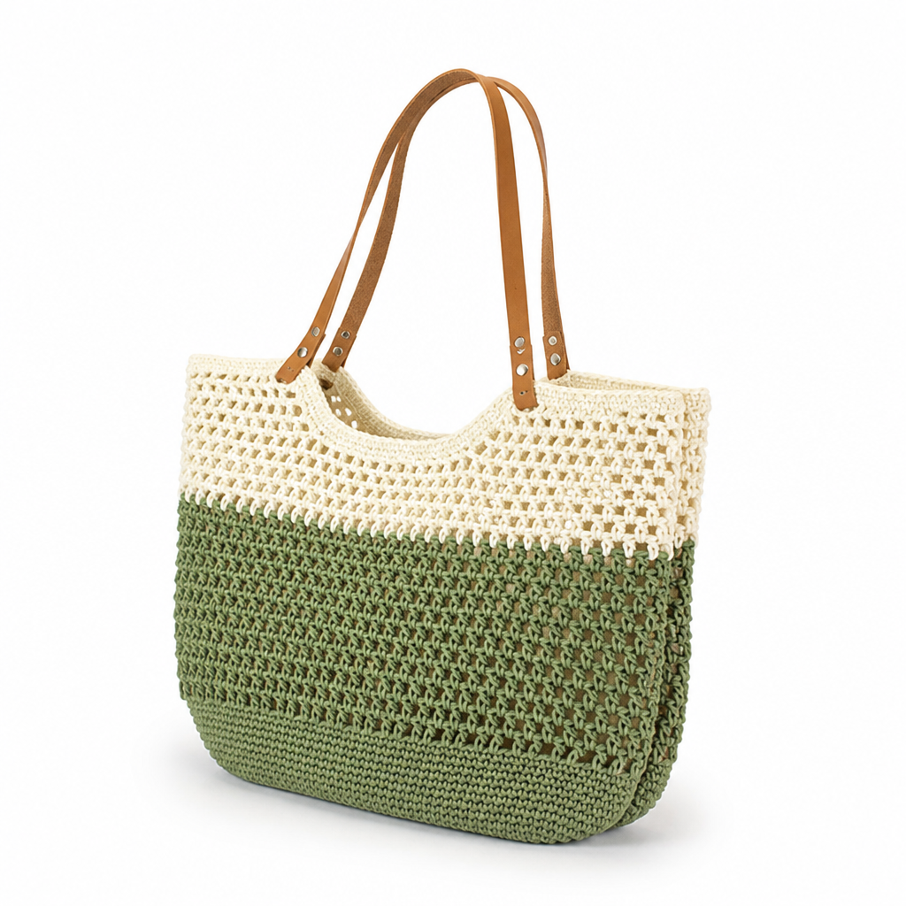 Handcrafted Durable Woven Beach Tote