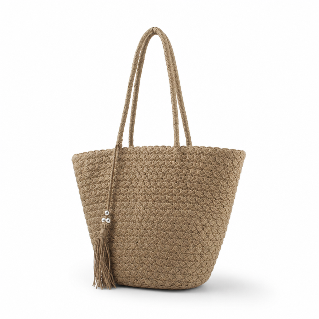 Handcrafted Eco-Friendly Shoulder Bag (Adjustable Straps)