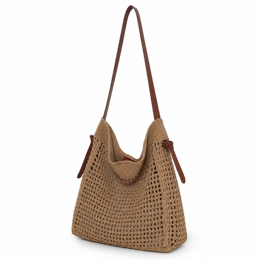 Handcrafted Macrame Adjustable Crossbody Bag
