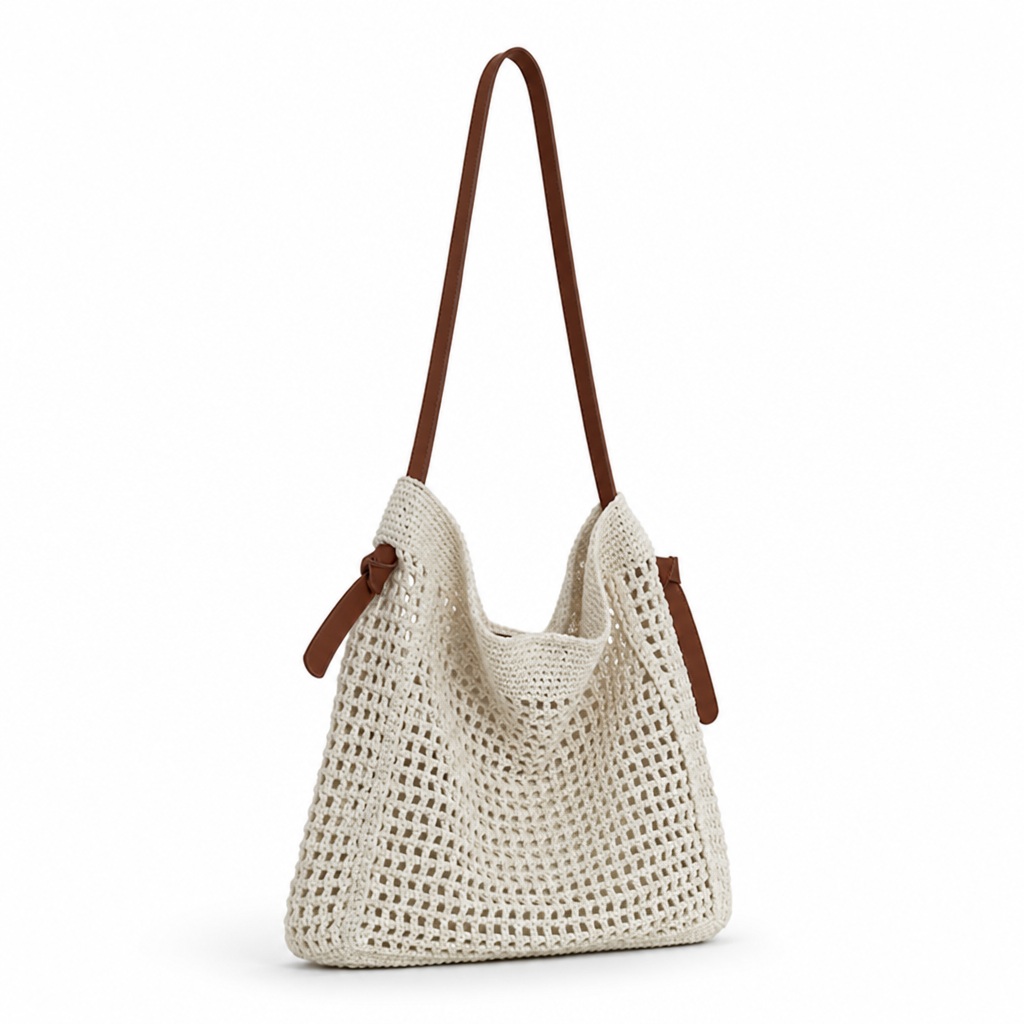 Handcrafted Macrame Adjustable Crossbody Bag