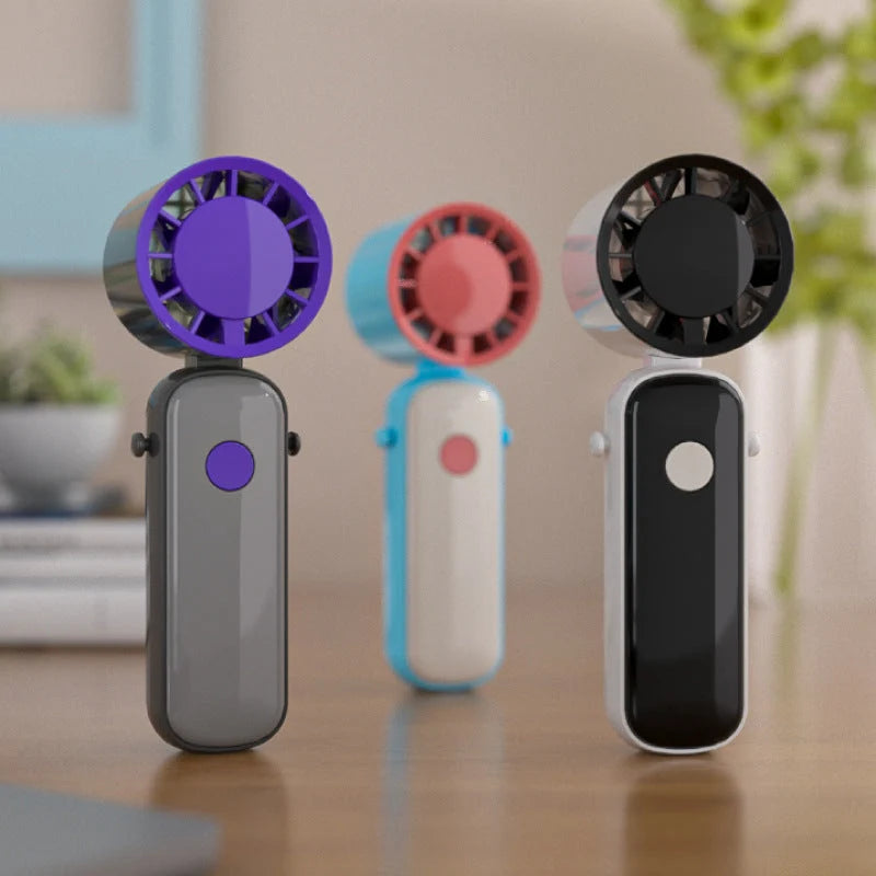 Handheld Fan Rechargeable Adjustable Speed Settings