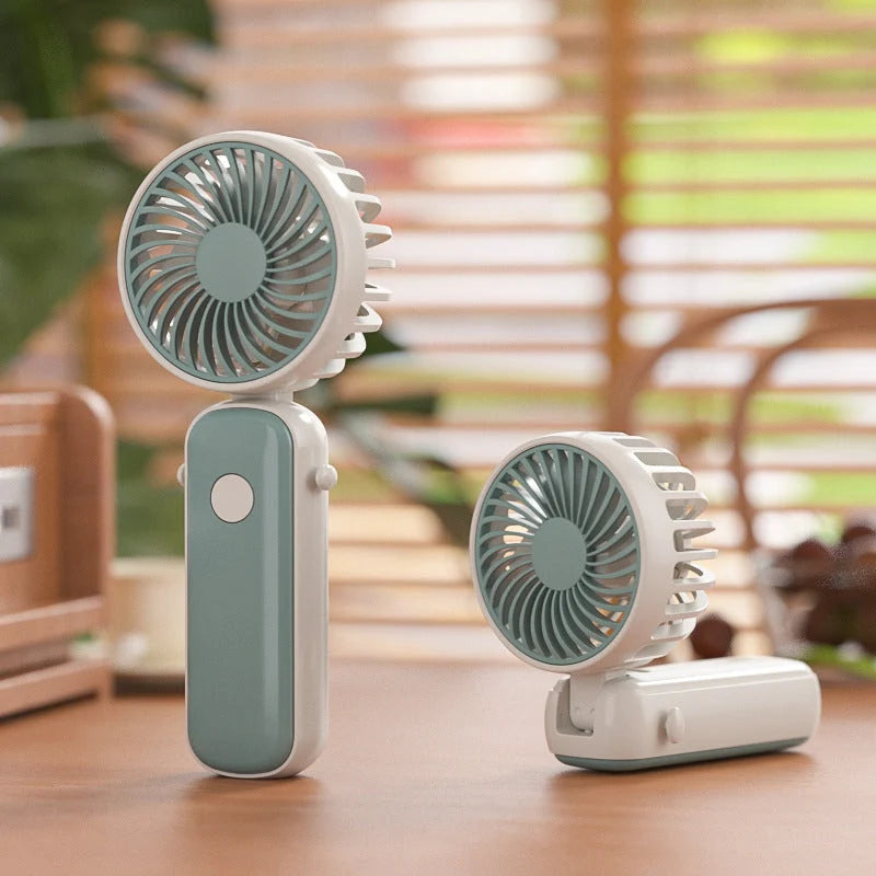 Handheld Fan Rechargeable Adjustable Speed Settings