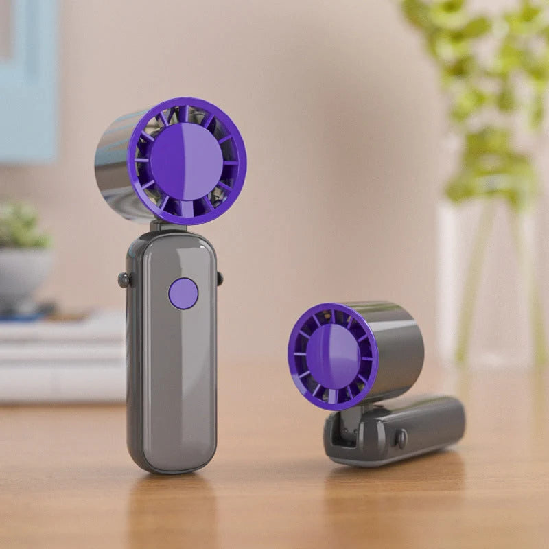 Handheld Fan Rechargeable Adjustable Speed Settings